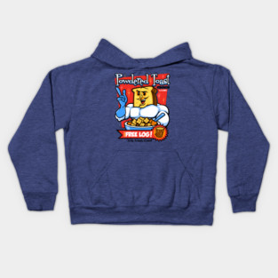 Powdered Toast Crunch Man Kids Hoodie