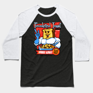 Powdered Toast Crunch Man Baseball T-Shirt