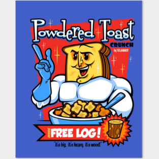 Powdered Toast Crunch Man Posters and Art