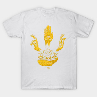 Blessing Hands - Saffron - T-Shirt