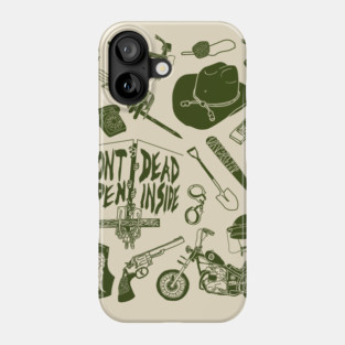 don't open dead inside Phone Case