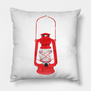 Red Lantern Pillow