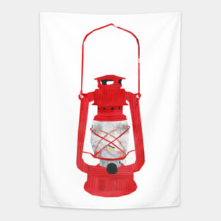 Red Lantern Tapestry