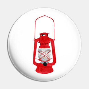Red Lantern Pin
