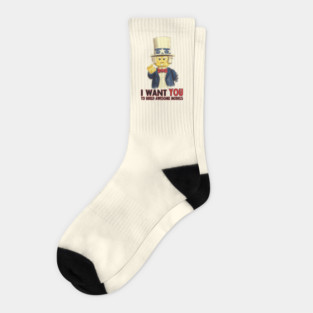 Uncle Sam Socks