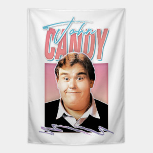John Candy / 80s Style Retro Fan Art Tapestry