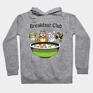 Breakfast Characters Hoodie