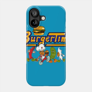 Burger Time Characters Phone Case