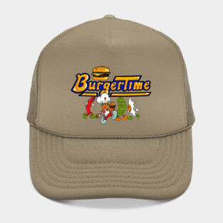 Burger Time Characters Hat