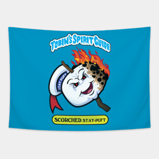 Scorched Stay-Puft Tapestry