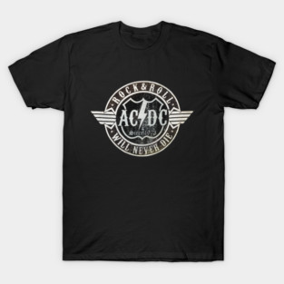 AC/DC WILL NEVER DIE T-Shirt