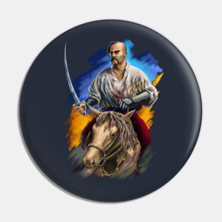 Козак на коне Pin