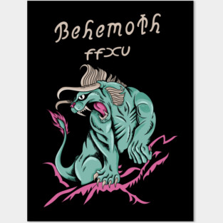 Behemoth Shirt Front & Back Posters and Art