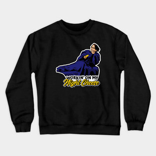 Liz Lemon Night Cheese Crewneck Sweatshirt