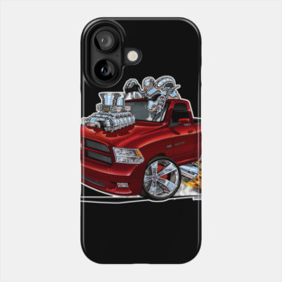 Dodge RAM DEEP Red Truck Phone Case