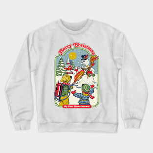 My First Flamethrower Crewneck Sweatshirt