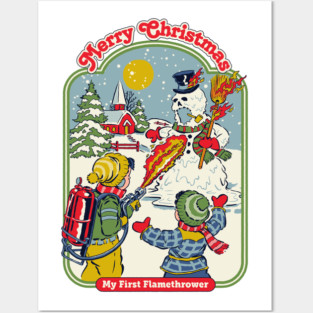 My First Flamethrower Posters and Art