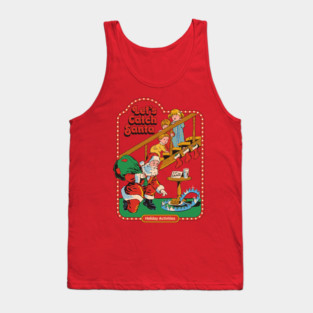 Let's Catch Santa Tank Top