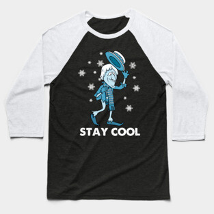 Snow miser Stay Cool Baseball T-Shirt