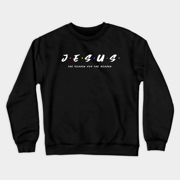 Jesus Is The Reason Crewneck Sweatshirt by MCALTees