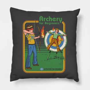 Archery for Beginners Pillow