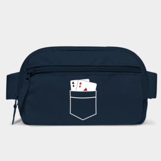 Pocket Aces Funny Poker T-Shirt Bag