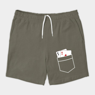 Pocket Aces Funny Poker T-Shirt Shorts