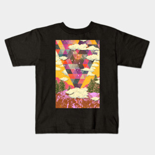 PSYCHEDELIC NATURE Kids T-Shirt