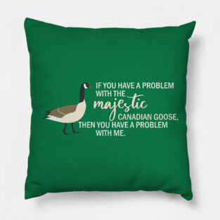 Majestic barrel-chested envy of all Ornithologys Pillow