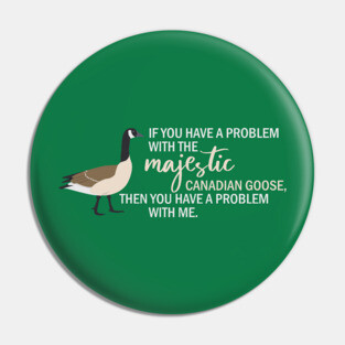 Majestic barrel-chested envy of all Ornithologys Pin