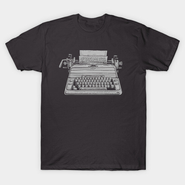 All Work And No Play... The Shining Typewriter T-Shirt by BradAlbright
