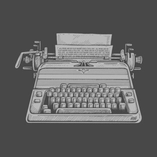 All Work And No Play... The Shining Typewriter T-Shirt