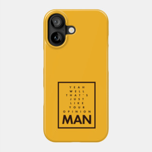 The Big Lebowski, Man. Phone Case