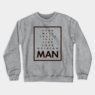 The Big Lebowski, Man. Crewneck Sweatshirt