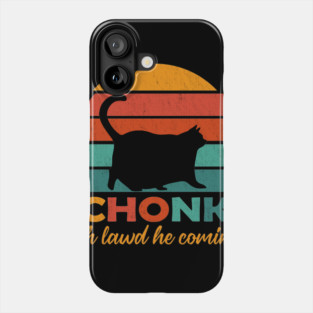 Vintage Chonk Cat Phone Case