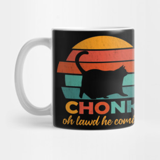 Vintage Chonk Cat Mug