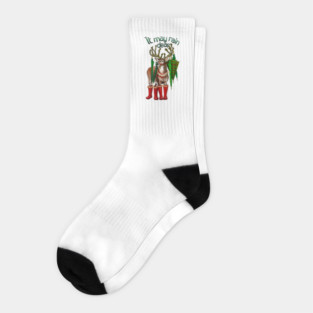 Reindeer Socks