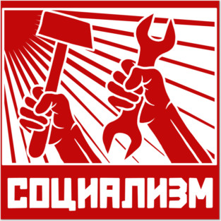Socialism Posters and Art