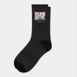 Christmas golden girls Socks