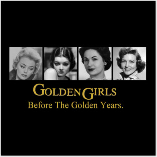 Christmas golden girls Posters and Art