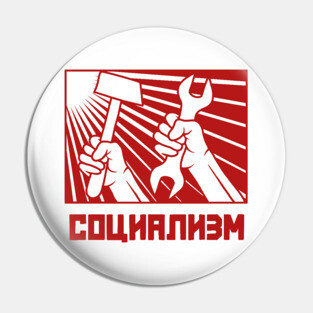 Socialism Pin