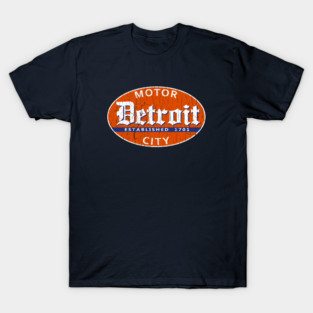 Vintage Detroit - Motor City T-Shirt