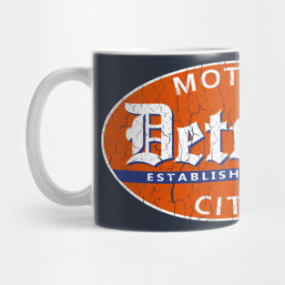Vintage Detroit - Motor City Mug