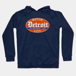 Vintage Detroit - Motor City Hoodie
