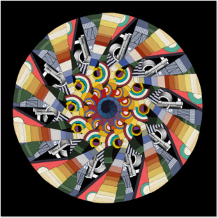 Mandala Fernand Leger Posters and Art