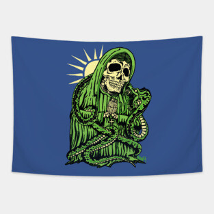 Santa Muerte Tapestry