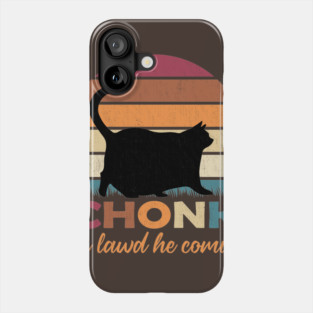 Vintage Chonk Cat Phone Case