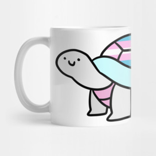 Trans Pride Turtle Mug