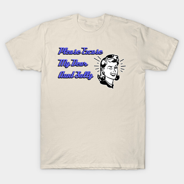 Please Excuse My Dear Aunt Sally T-Shirt by Clutch Tees
