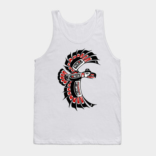 Tribal Eagle, PNW Haida Tlingit Tank Top